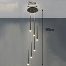 Axyaa Modern Pendant Light LED Chandelier for Indoor Dining Room Lighting
