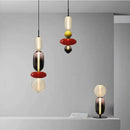 Axyaa Nordic Glass Chandelier: Stylish and Colorful Lighting for Home and Business