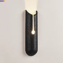Axyaa Black Travertine Wall Art LED Wall Lights - Interior Living Room Bedroom Bedside Lamp