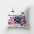 Deer Animal & Natural Leaves Cushion Cover by Axyaa - Home Decoration
