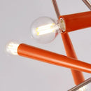 Axyaa Orange Living Room Chandelier LED Pendant Lights