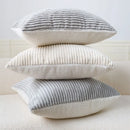 Axyaa Stripe Corduroy Cushion Cover 30x50cm - Simple Nordic Style Pillowcase