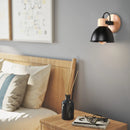 Nordic Macaroon Bedside Lamp Modern E27 LED Wall Sconce by Axya