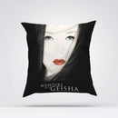 Axyaa Geisha Memoirs Decorative Cushion Cover 45x45 - Luxury Pillowcase for Home Decor