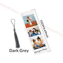 Memorial Acrylic Bookmark Custom Photo Text Tassel Printed Axyaa Mother's Father's Day Gift