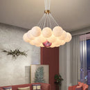 Axyaa Moon Ceiling Chandelier: Modern Indoor Lighting for Home Decor
