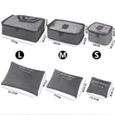 Axyaa Travel Storage Bags Set - Suitcase Packing Organizer for Clothes and Shoes