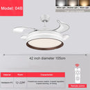 Axyaa Modern Ceiling Fan with Invisible Blades and Full Light Integration