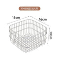 Axyaa Stainless Steel Kitchen Organizer Drain Basket Fruit Vegetable Drainer