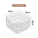 Axyaa Stainless Steel Kitchen Organizer Drain Basket Fruit Vegetable Drainer