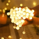 Axyaa Ball LED String Lights for Home Garden Party Christmas Decor
