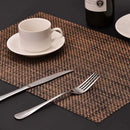 Axya Waterproof Printed Dining Placemat Set, Non-Slip & Heat-insulated Tableware Mats
