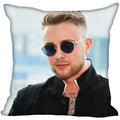Axyaa Satin Soft Pillow Cover Square Zipper Pillowcase