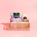 Axyaa Foldable Storage Crate: Portable Stackable Organizer Box for Makeup, Jewelry, and Toys