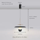 Axyaa LED Chandelier - Modern Minimalist Pendant Lamp for Home Decor