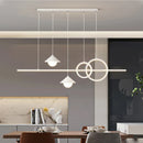Axyaa Nordic Chandeliers Dining Room Light Fixture Ceiling Pendant Hanging Lamps