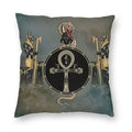 Axyaa Egyptian Cat Ankle Cross Sofa Cushion Cover - Home Decoration Trend
