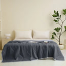 Axyaa Solid Color Cool Silk Summer Quilt - Single Piece