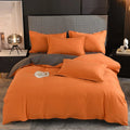 Axyaa 2024 Luxury Cotton Thickened Solid Color Four-Piece Set