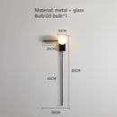 Axyaa Glass Ball Wall Lights for Home Bedroom Decoration