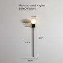 Axyaa Glass Ball Wall Lights for Home Bedroom Decoration with Artistic Reflection