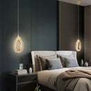 Axyaa Nordic Crystal LED Ceiling Chandelier for Home Lighting in Living Room or Bedroom