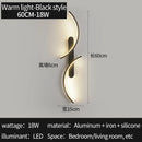 Axyaa Modern LED C Shape Wall Sconce for Home Decor Lighting in Living Room Bedroom Hallway Office