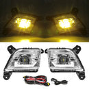 Axyaa LED Car Fog Lamps for Chevrolet Silverado 2019-2022, Daytime Running Lights