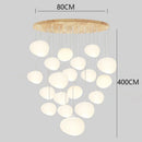 Axyaa Pebble Pendant Hanging Lamp for Home Art Lighting