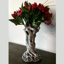 Axyaa Resin Floral Plant Vase Ornament for Gifts