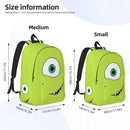 Axyaa Kids Monsters Mike And Sullivan Backpack - Kindergarten Primary School Daypack
