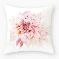 Axyaa Owl Floral Plant Pattern Printed Throw Pillow Cover