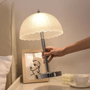 Axyaa Crystal Petal Table Lamp - Luxury Wedding Eternal Light Atmosphere Decor
