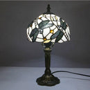 Axyaa Dragonfly Tiffany Glass Table Lamp for Home Decor