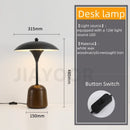 Axyaa Solid Wood Floor Lamp LED Light for Vintage Living Room Bedroom Study