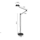 Axyaa Adjustable Arm LED Table Light - Italy Design Classic for Home Decor