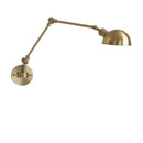 Axyaa Nordic Copper Wall Lamp Sconce Pull Chain Switch Indoor Lighting Bedroom Mirror Stair Light