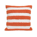 Axyaa Geometric Pumpkin Embroidered Pillow Cover - Halloween & Thanksgiving Décor