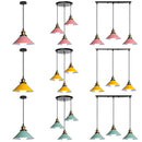 Axyaa Retro Chandelier Pendant Light for Living Room Ceiling - Industrial Style