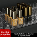 Axyaa Supermarket Shelf Pusher Propeller Display Rack for Lipsticks, Nail Polish, and Perfume