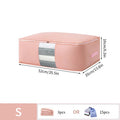 Axyaa Foldable Storage Bag for Blankets, Quilts & Clothing Organizing
