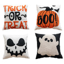 Halloween Pumpkin Embroidery Throw Pillowcase for Sofa Décor - Axyaa