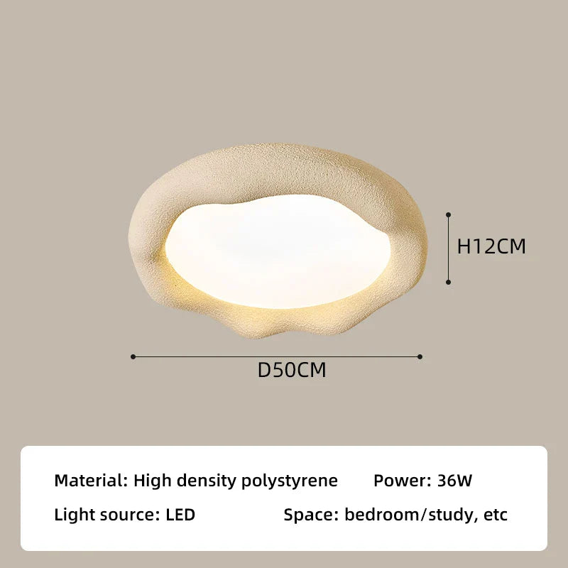 Axyaa Wabi Sabi LED Ceiling Light for Modern Home Decor