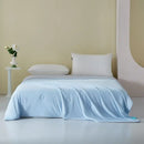 Axyaa Cool Silk Summer Quilt - Machine Washable, Double Ice Silk - Black Tech