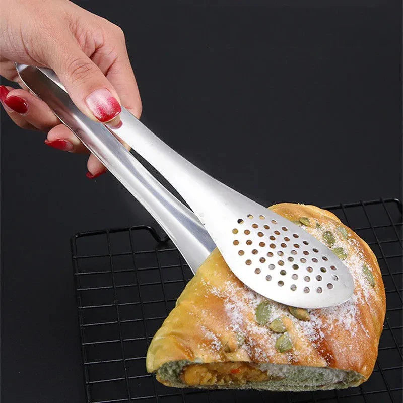 Axyaa Stainless Steel Food Clips - Home Kitchen Barbecue Steak Bread Clips
