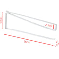 Axyaa Kitchen Paper Towel Rack Cabinet Organizer Shelf Storage