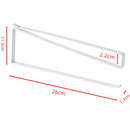 Axyaa Kitchen Paper Towel Rack Cabinet Organizer Shelf Storage