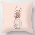 Axyaa Geometric Ginkgo Leaf Print Pillow Cover for Stylish Home & Office Decor