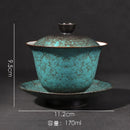 Axyaa Retro Kiln Ceramic Dinner Plate: Creative Household Dessert, Sushi, Snack Plates