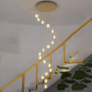 Axyaa Modern LED Pendant Chandelier for Living & Dining Room Lighting